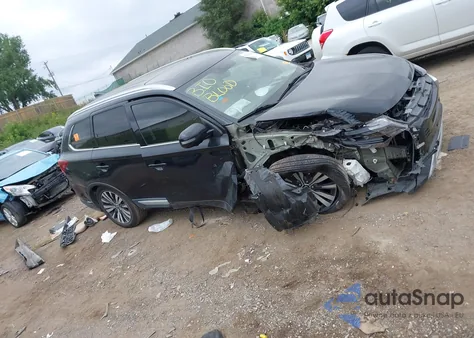 2019 Mitsubishi Outlander Sel из США, поврежденный, VIN JA4AZ3A37KZ010733